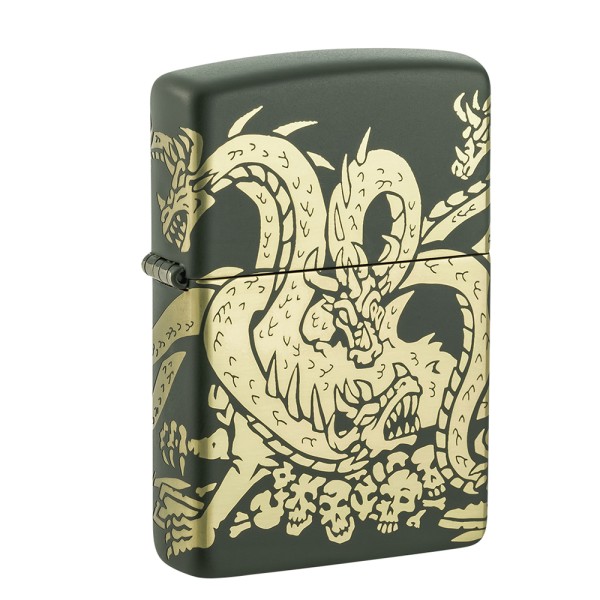 Zippo Lighter Dragon Design