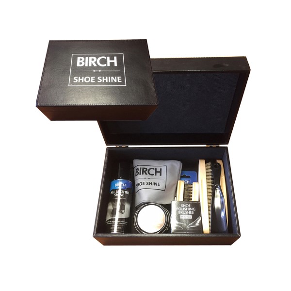 BIRCH Shoe Shine Box Medium
