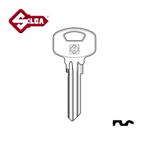 SILCA YA91SM Y32A Key Blank