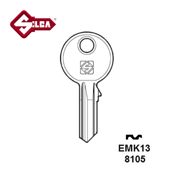 Silca EMK13 Emka Cylinder - Blank 