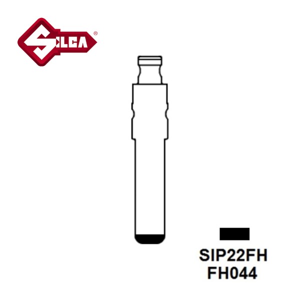 Silca SIP22FH Flip Head Key Blade