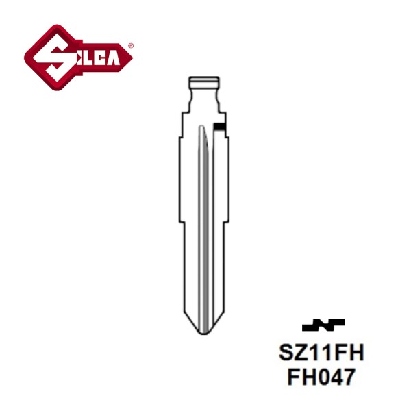 Silca SZ11FH Flip Head Key Blade