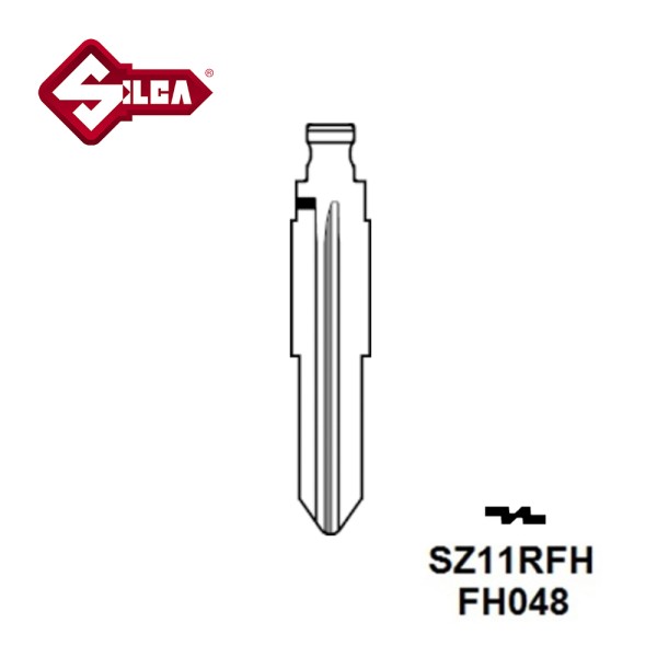 Silca SZ11RFH Flip Head Key Blade