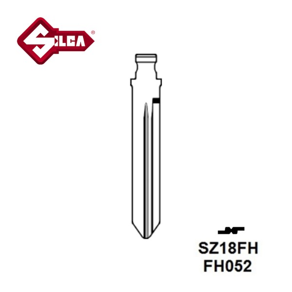 Silca SZ18FH Flip Head Key Blade