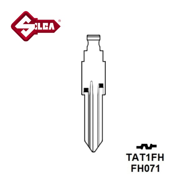 Silca TAT1FH Flip Head Key Blade