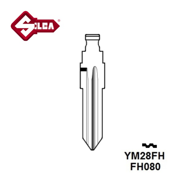 Silca YM28FH Flip Head Key Blade