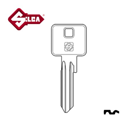 Silca EUS3 Eurospec Cylinder Blank