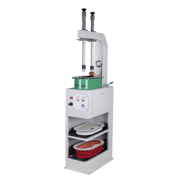 San Crispino Tecno 4  Vertical Bag Press in Black including Standard Green Vacuum Cushion 