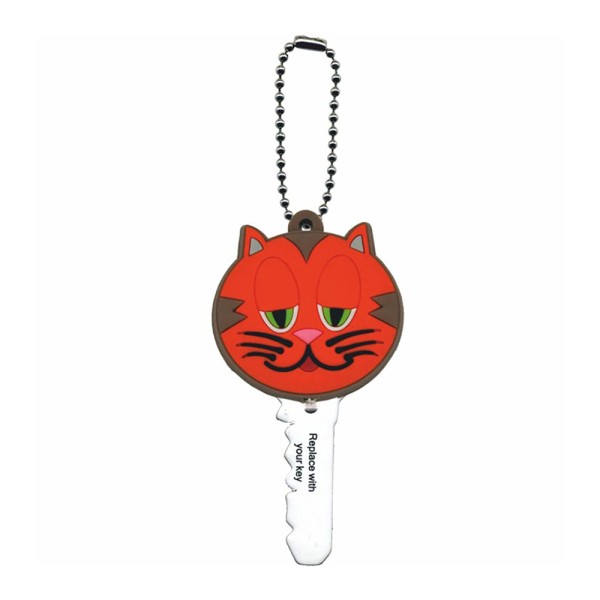 Key Dude - Orange Cat Key Cap With LED Light