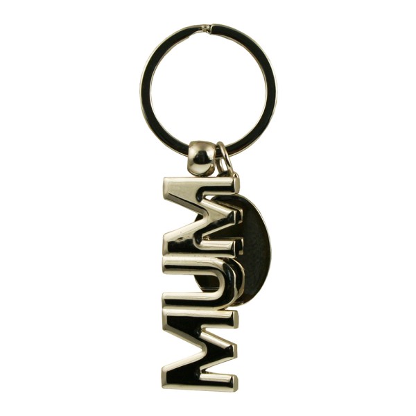 MUM Metal Keyring