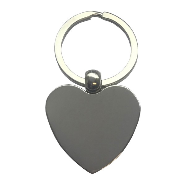 Heart Metal Keyring
