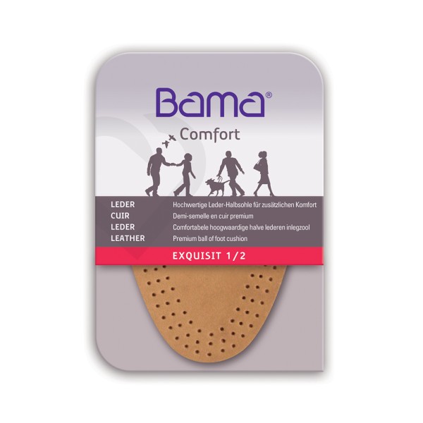 Bama Exquisit Leather Half Insoles Ladies