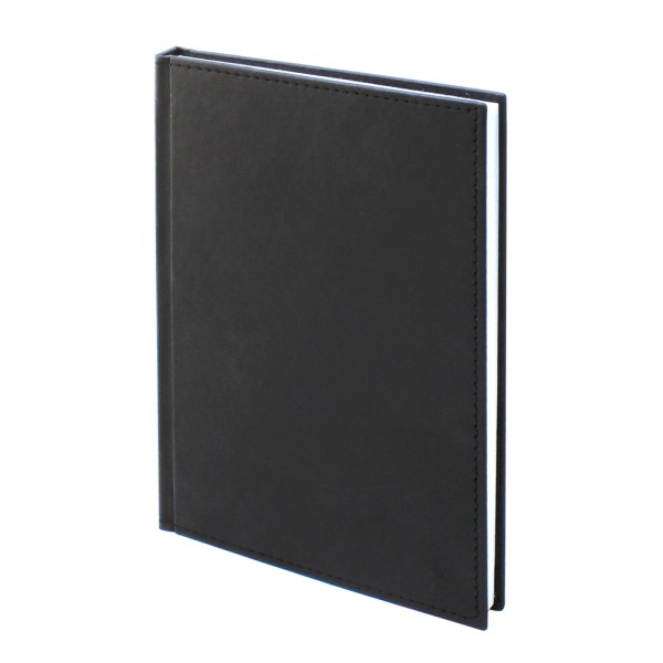 Spree Imitation Leather Journal 14 x 20cm with 120 Sheets in Black