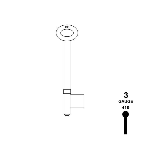 Rim 5/8 Bit 3g  SKS 132/3  HD 132 X 3