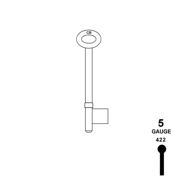 Rim 5/8 Bit 5g  SKS 132/5  HD 132 X 5