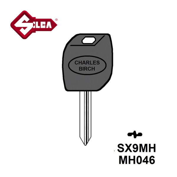 Silca MH Electronic Key Blade SX9MH (Citroen/Peugeot)