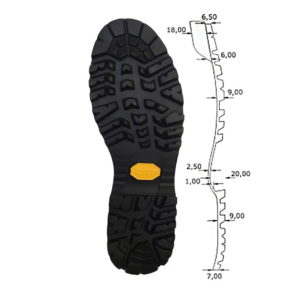 Vibram 1202 Foura Sole Unit