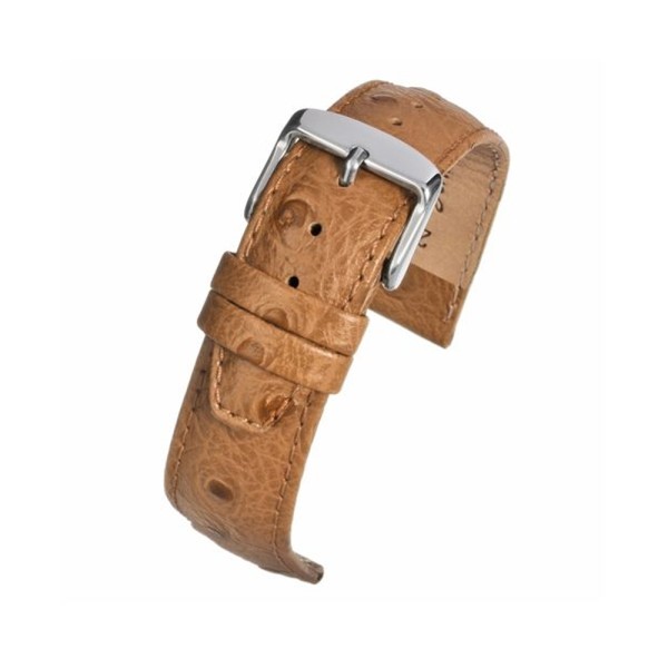 Birch High Grade Calf Watch Straps Ostrich Grain Nubuck Lined