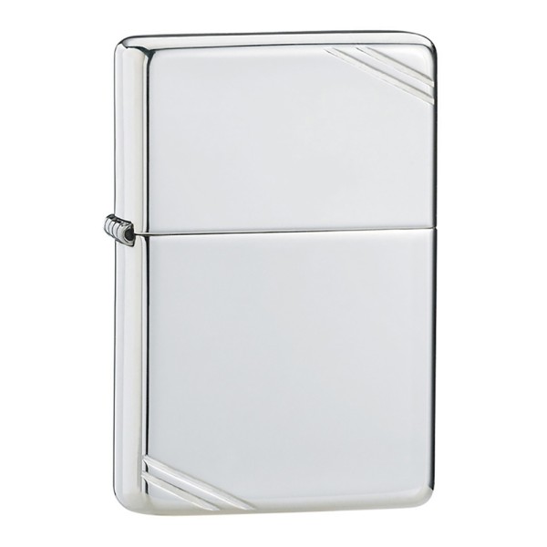 Zippo Sterling Silver Lighter Vintage High Polished Finish