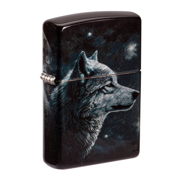Zippo Lighter 48459 Wolves Design 60007392