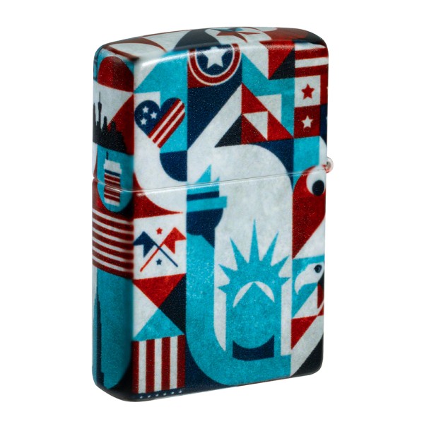 Zippo Lighter 49352 American Icons Design 60007396