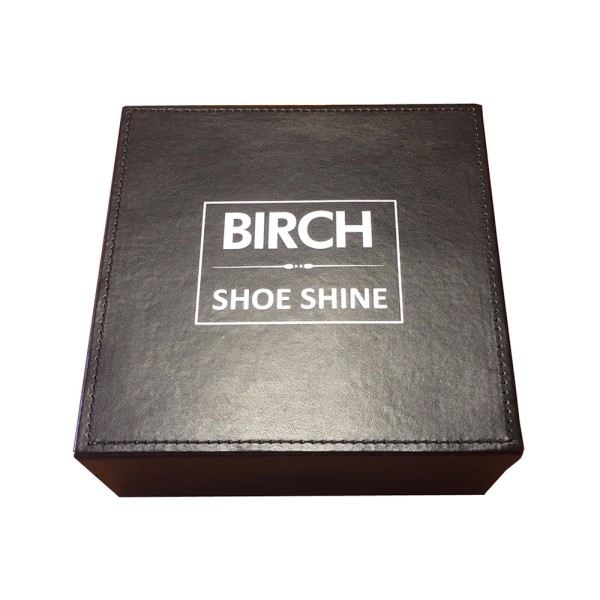 BIRCH Shoe Shine Box