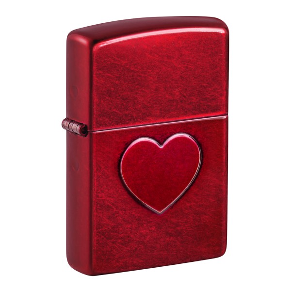 Zippo Lighter 21063 Stamped Heart Design 60007423