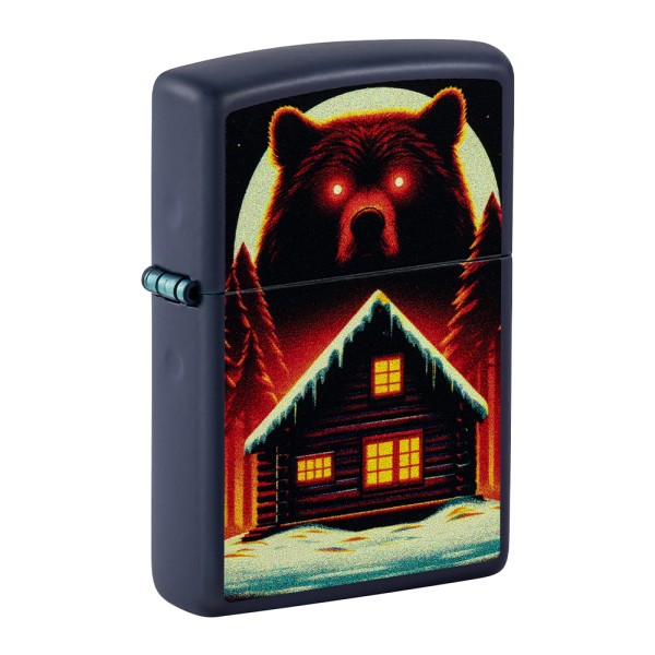 Zippo Lighter 239 Bear and Cabin Design 60007363