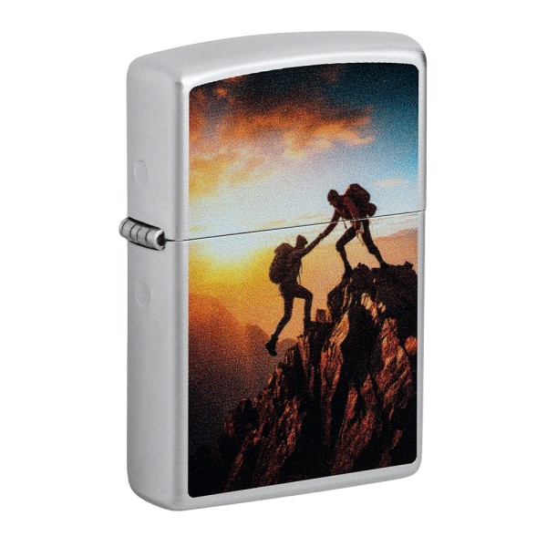 Zippo Lighter 205 Mountain Climbing Design 60007376