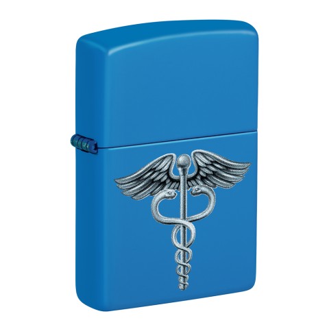 Zippo Lighter 48628 Caduceus Symbol Design 60007387