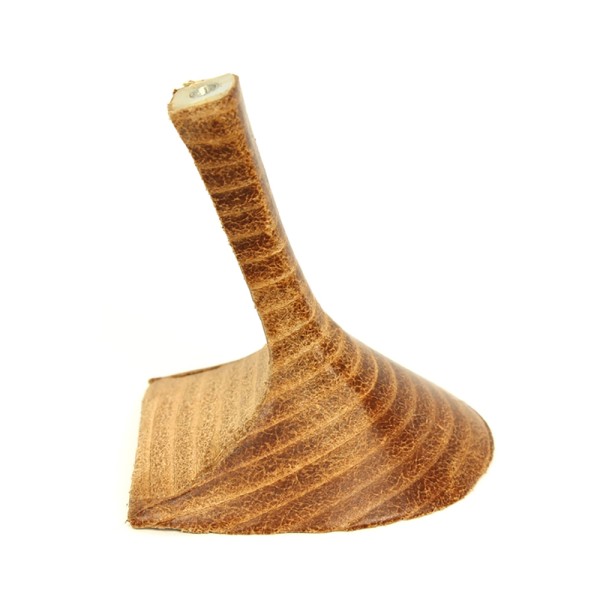 Heel Block 7-8 Leather Stacked Cover - Style: 65 4155