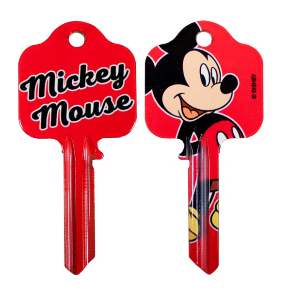 Licensed Keys - Mickey Mouse Ref UL054 Red