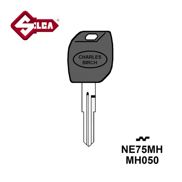 Silca MH Electronic Key Blade NE75MH (Land Rover)