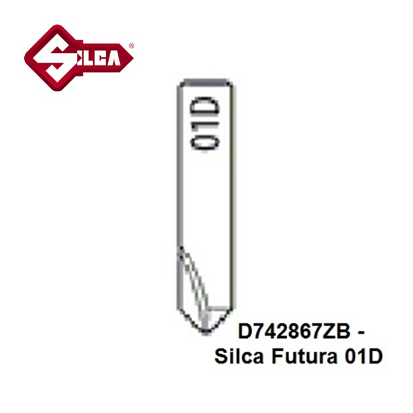 D742867ZB - Silca Futura 01D Dimple Cutter