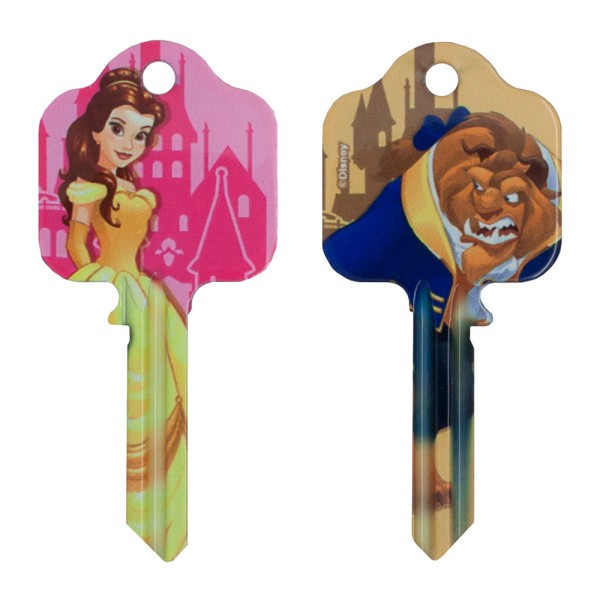Licensed Keys - Beauty & The Beast (Silca Ref. UL054)