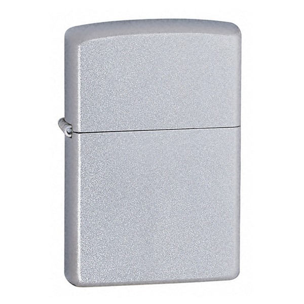 Zippo Satin Chrome Lighter Regular