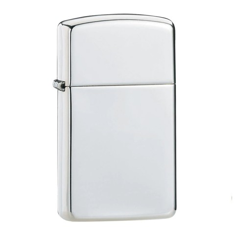 Zippo Lighter Slim Sterling Silver