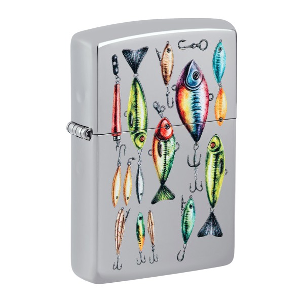 Zippo Lighter Fishing Hooks Design 60007236