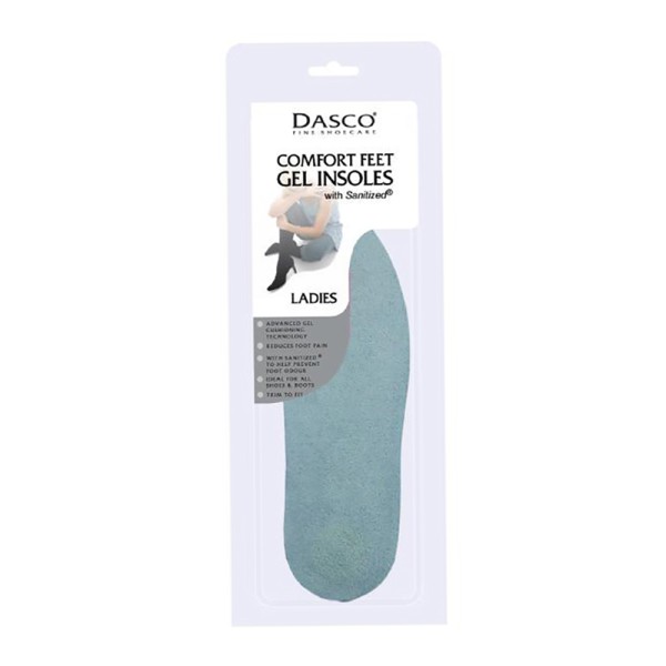 Dasco Comfort Feet Insole Gel Cushion One Size Ladies
