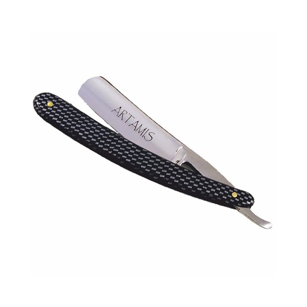 Straight Razor Carbon Fibre Effect Handle