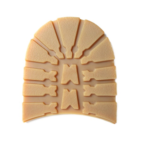 Moncayo Rubber Heels 7.5mm Size 2 (3 1/4 Inch) Natural. Special Clearance Promotion Whilst Stocks Last.
