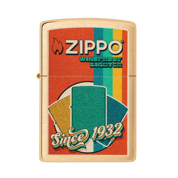 Zippo Lighter 204B Vintage Zippo Design