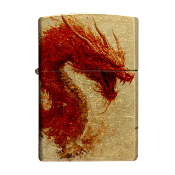 Zippo Lighter 48458 Samurai Design