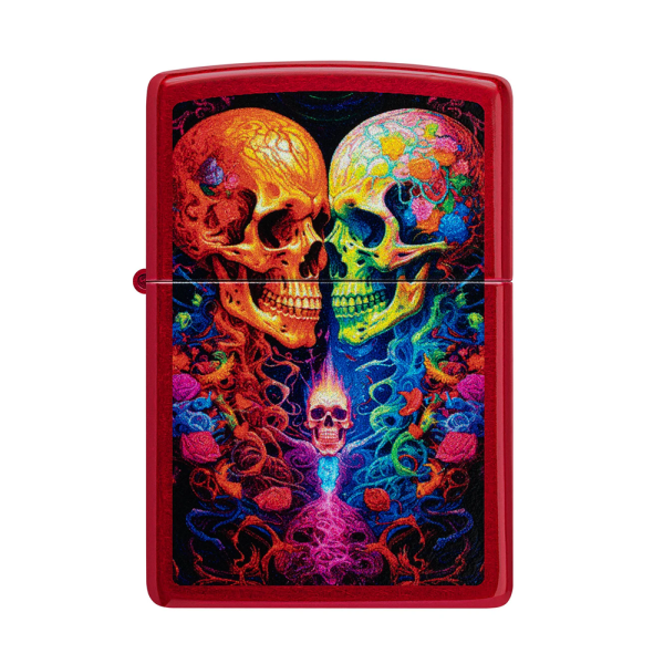 Zippo Lighter 21063 Skulls Design