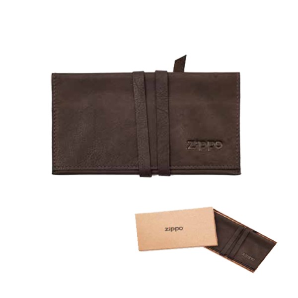 Zippo Leather, Bi-Fold Tobacco Pouch