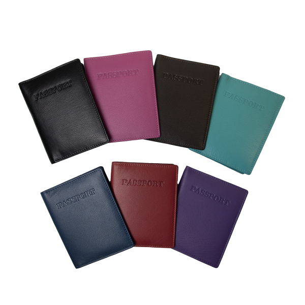 RFID - Passport Case/Cover Assorted Colours