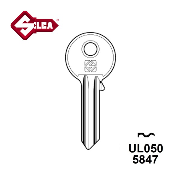 Silca UL050 JMA U5D HD UL1 Universal 5 Pin Cylinder Blank