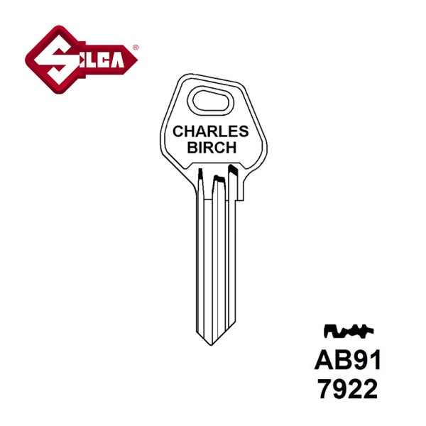 Silca AB91 Abus JMA ABU84D HD AB91 XGC071