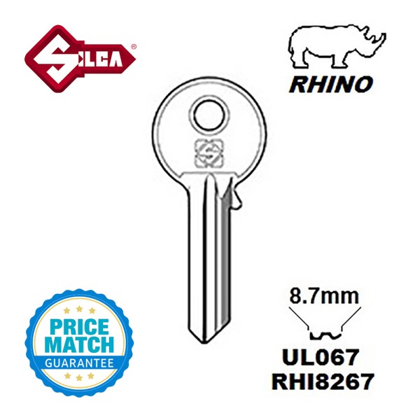 Rhino Keys Universal Reference UL067