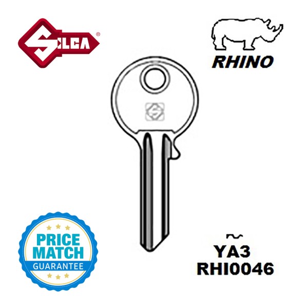Rhino Keys Yale Reference YA3